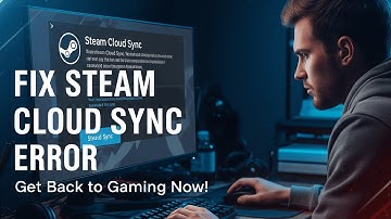 🎮 Steam Cloud Sync Error FIXED! | Save Your Game Progress Like a Pro (2025 Tutorial)