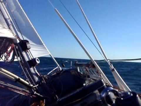 Windward goes coastal, 2010: Sam Shafer at the hel...