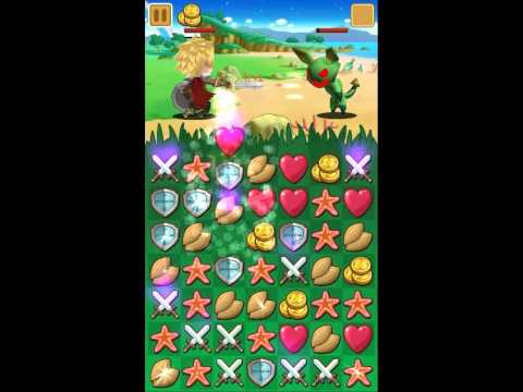 Unity3d, Match-3 Rpg Game Prototype Demo