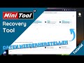 Mit MiniTool versehentlich gelöschte Daten wiederherstellen! - So geht's | Easy Tec
