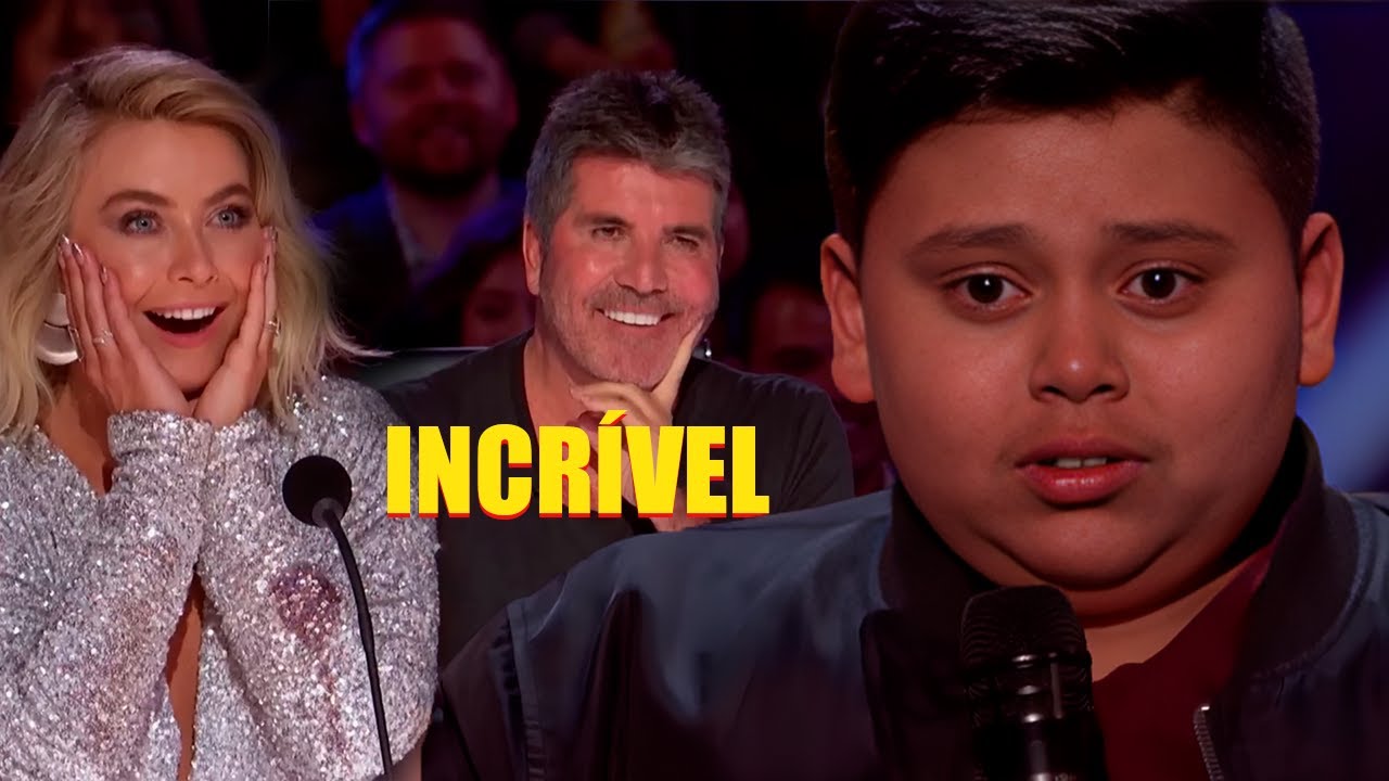 A Jurada ficou de Boca Aberta com Essa Apresentação de Luke Islam no Americas Got Talent