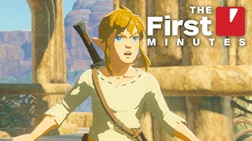 The First 15 Minutes of The Legend of Zelda: Breath of the Wild on Wii U