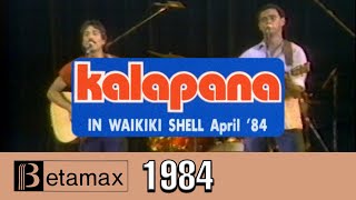 Kalapana in Waikiki Shell, April '84 (Hawaiian Rock Live HQ 60FPS Betamax Music Concert)