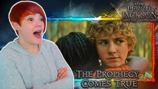 SO CUTE!!!!! Percy Jackson 1x08 Episode 8: The Prophecy Comes True Reaction