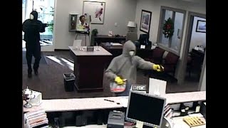 NC bank robbery scene video