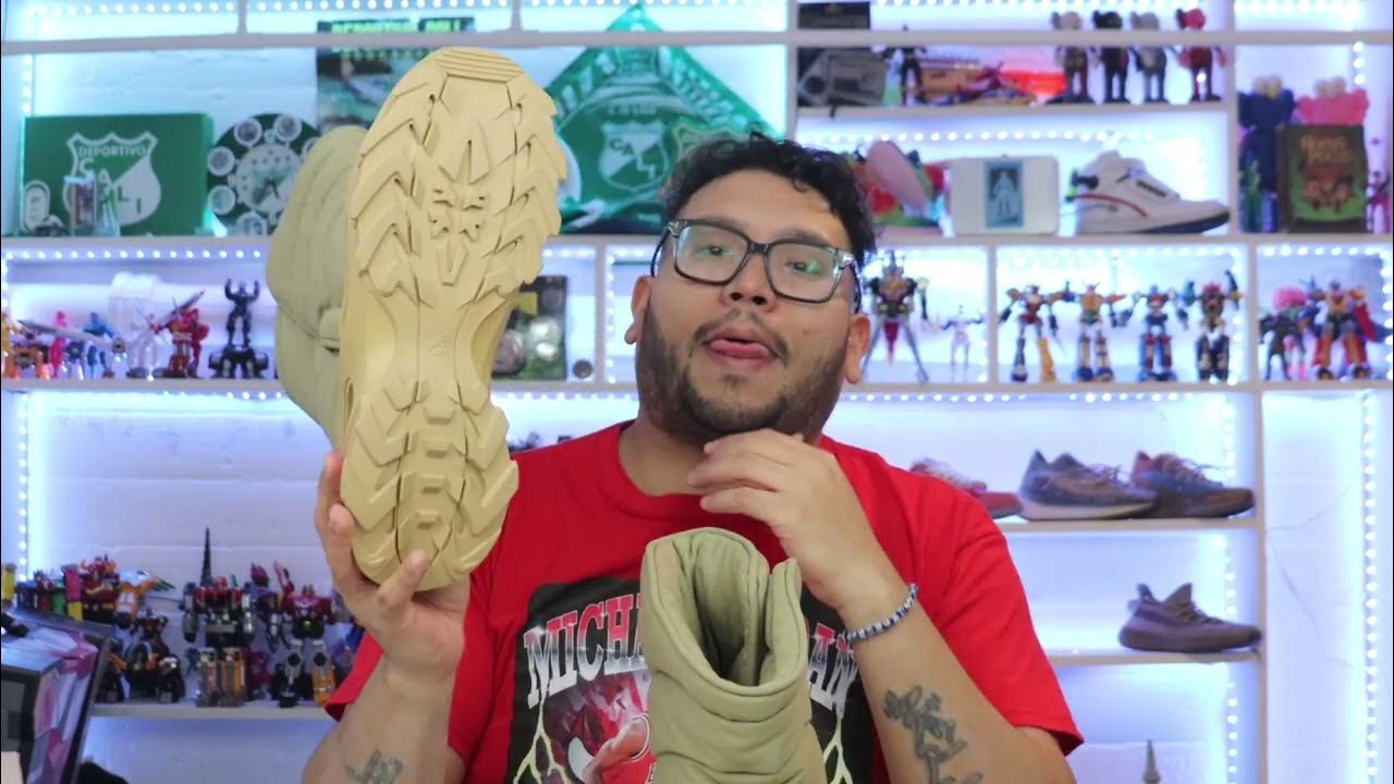 Adidas Yeezy NSLTD Boot Khaki UNBOXING REVIEW SPANISH ESPANOL - YouTube