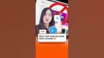 Vào web bị chặn trên iPhone #shorts #tech