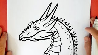 HOW TO DRAW A DRAGON by GuuhDrawings 12,809 views 2 months ago 8 minutes, 8 seconds