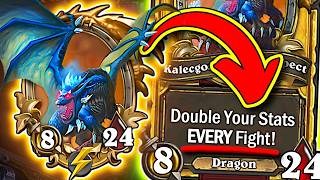 INSANE Dark Gift Highroll Wins The Game! | Hearthstone Battlegrounds screenshot 5