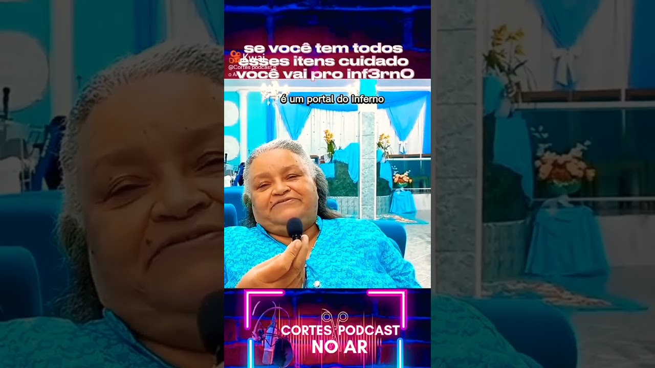 pastora Nadir falando da vaidade 