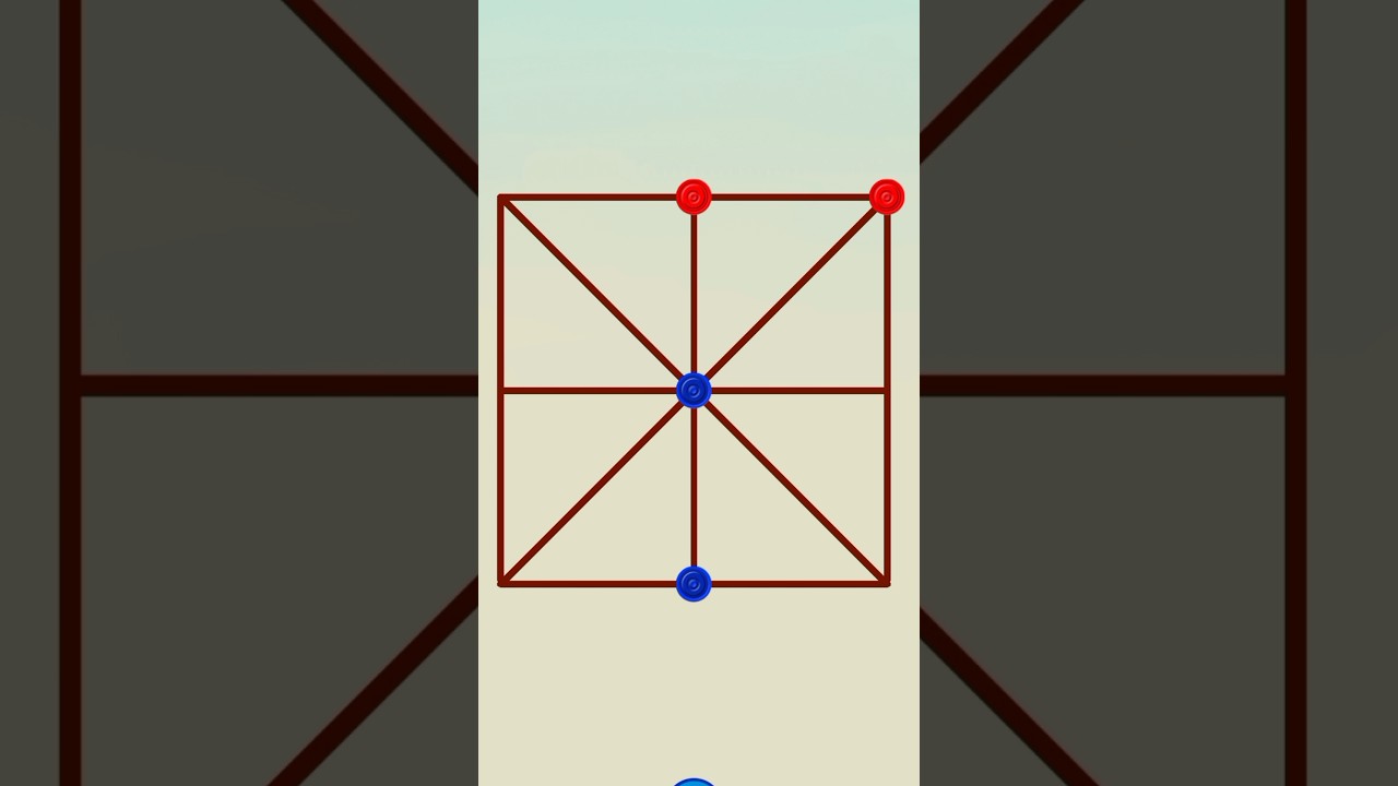 Easy Fun Games To Play With Friends And Family | 3 Men's Morris 