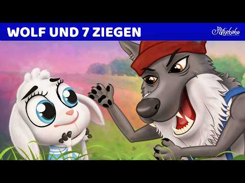Der Wolf und die sieben jungen Geißlein + Goldlöckchen | Gutenachtgeschichten