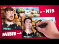 Recreating a mrbeast thumbnail in photoshop