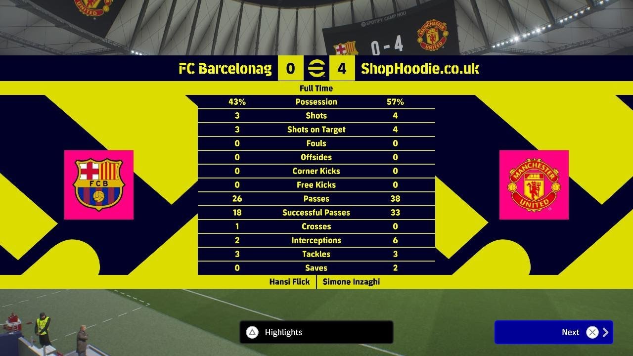 eFootball_2026 Manchester United vs Barcelona
