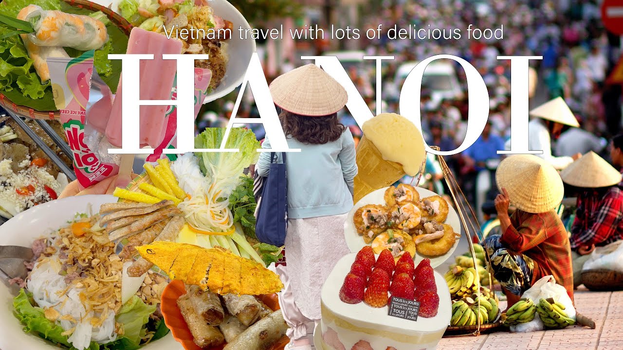 [🇻🇳베트남 여행+반달살기] 하노이 EP.01 | 하노이에서 100끼 도전?!｜베트남 브이로그 시작부터 먹방
