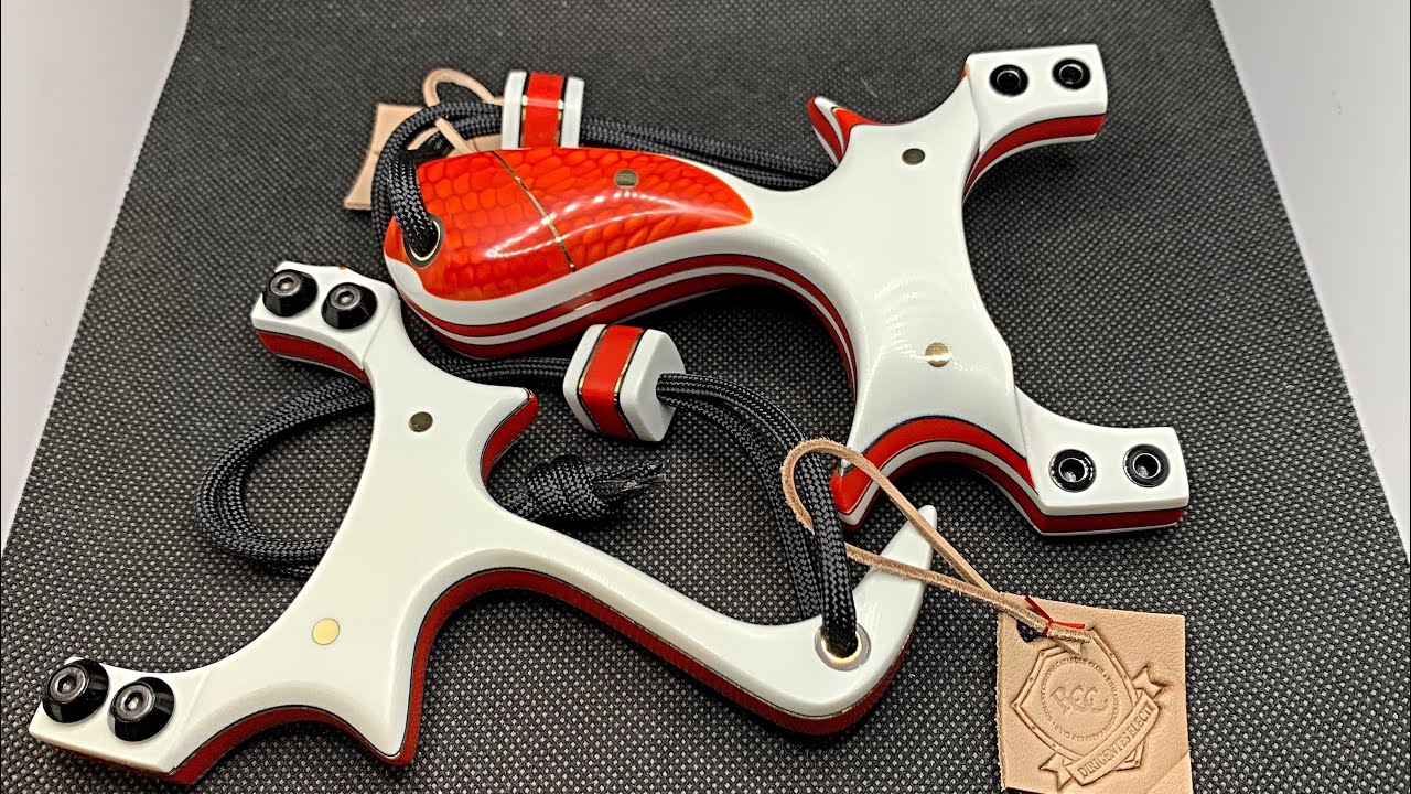 A beautiful matching set of catapults/slingshots YouTube