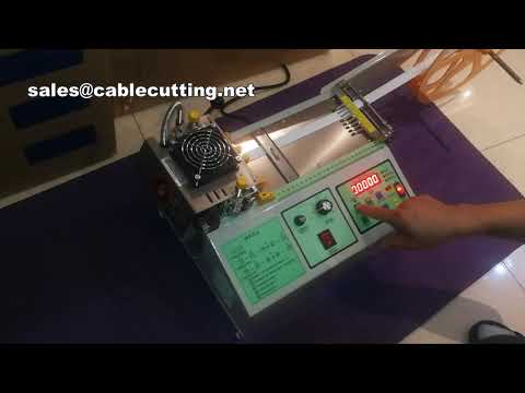Cloth belt zipper webbing machine elastic belt cutting machine Method of operation