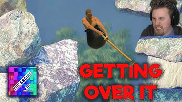 GETTING OVER IT - THE MOST FRUSTRATING GAME EVER | iamFrazzles