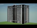 Как построить многоэтажное здание в майнкафт.!?