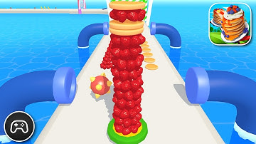 Pancake Run - Gameplay Walkthrough Part 1 - Games Level 116-122 (iPad Gameplay HD)