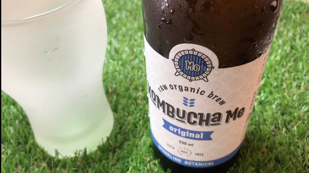 Kombucha ASMR Mukbang Drinking Sound: Raw Organic Brew Kombucha Me (Original), 1st Person Close