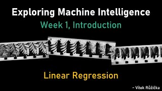 [CCI Class] Exploring Machine Intelligence - Week 1 Coding: Linear Regression