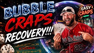I Recovered $200 FAST on Bubble Craps! 🔥 | INSANE Dice Roll & Casino Win
