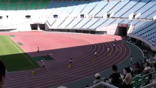 20120822　ｽﾎﾟｰﾂ交流会　6年男子　400mﾘﾚｰ　決勝　タマデ