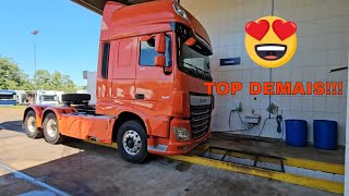 Mais um DAF XF 530 Laranja no padrão Caminho Veículos 😍