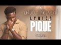 Jonathan C. Gambela - Piqué (audio paroles)