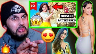 Top 10 Actresses in NepalREACTING FIRST TIME TO THE BEST NEPALI 'HEROINE' LISTHONESTWHO'S No. 1?