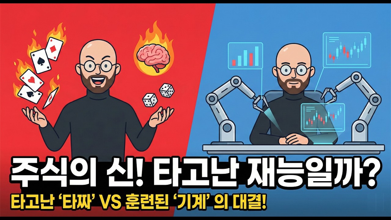 주식의 신은 태어나는가, 만들어지는가? 타고난 타자 VS 훈련된 기계