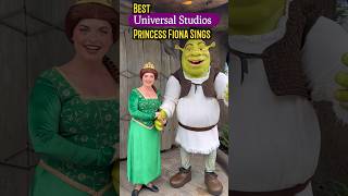 Best! Princess Fiona Sings! Shrek! Swamp Meet and Greet! Universal Studios!