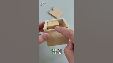 Can you fit four wooden blocks into the box #brainteaser #puzzle #iqtest