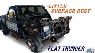 Radiator Support Swap..Bullnose 1983 Ford F150