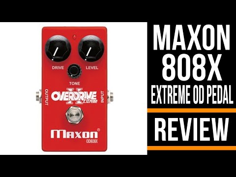 Maxon OD808X Overdrive Guitar Pedal Review | Michael Casswell