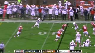 Syracuse vs Clemson | 2014 ACC Football Highlights