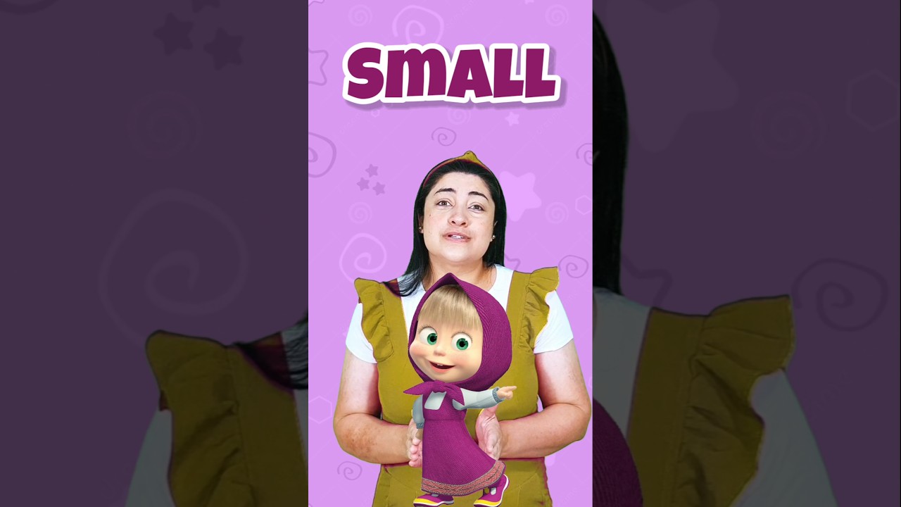 English Opposite Words 👧🏼🐻 