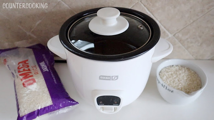 Dash White Mini Rice Cooker