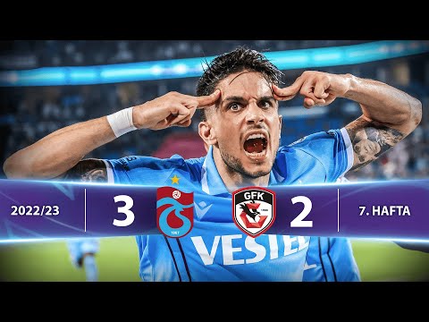 Trabzonspor - Gaziantep FK (3-2) Highlights/Özet | Spor Toto Süper Lig - 2022/23
