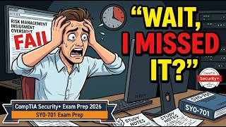 CompTIA Security+ SY0-701 Ultimate Study Guide 2026 | Why Do So Many People Fail the Security+ Exam?