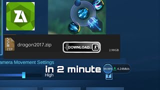Mobile legend Resource 100% in 2 minute  || Backup file and restore wiithout downloading resource screenshot 4