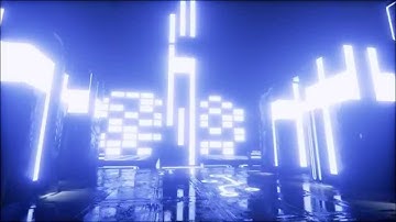 Tron style test level UE4
