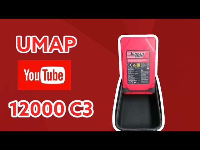 Ultimate speed Portable Jump Starter With Power Bank UMAP 12000 B2 