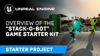 "Stack-O-Bot" UE5 Game Starter Kit Overview | Unreal Engine screenshot 3