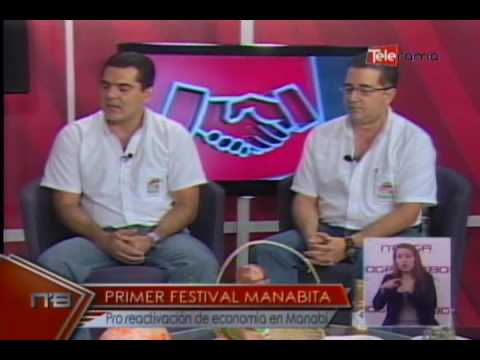Primer festival manabita Pro reactivación de economía en Manabí