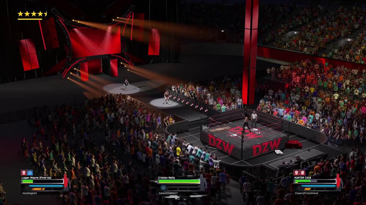 DZW Week Fourteen Match Two (Logan Wayne Vs Hunter Cage) 