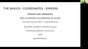 Darwin Core Geospatial Data Standards: David Bloom
