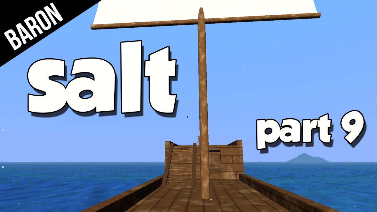 Salt Gameplay Sailing the Big Pirate Ship, Offshore Fishing Salt