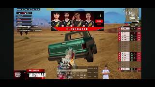 PMGO lobby practice match DRS gaming domination 28 kills chicken dinner.